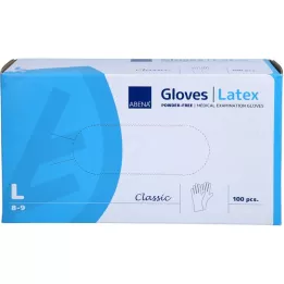 HANDSCHUHE Látex sem pó grande 4389, 100 unidades