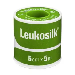 LEUKOSILK 5 cm x 5 m, 1 peça