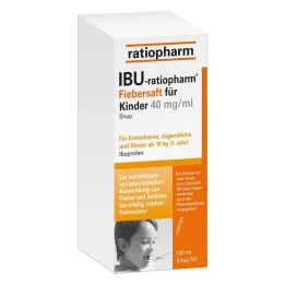 IBU-RATIOPHARM Xarope para febre para crianças 40 mg/ml, 100 ml