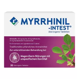 MYRRHINIL INTEST comprimidos revestidos, 50 unidades