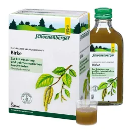 Seiva de bétula Schoenenberger, 3X200 ml