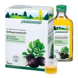Suco de rabanete preto Schoenenberger, 3X200 ml