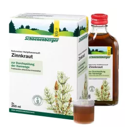 ZINNKRAUT SAFT Sucos de plantas medicinais Schoenenberger, 3X200 ml