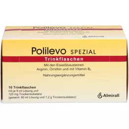POLILEVO garrafas especiais, 10X9 ml