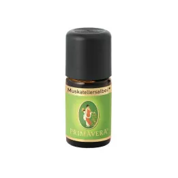 MUSKATELLERSALBEIÖL óleo essencial orgânico, 5 ml