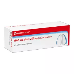 NAC AL akut 200 mg comprimidos efervescentes, 20 unidades