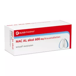 NAC AL akut 600 mg comprimidos efervescentes, 10 unidades