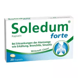 SOLEDUM Cápsulas forte 200 mg, 20 unidades