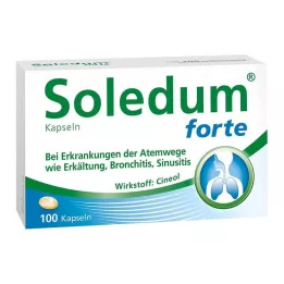 SOLEDUM Cápsulas forte 200 mg, 100 unidades