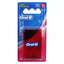 ORAL-B Escovas interdentais ultrafinas 1,9 mm, pacote de recarga, 12 unidades