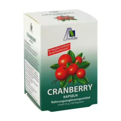 CRANBERRY KAPSELN 400 mg, 100 unidades CRANBERRY KAPSELN 400 mg, 100 unidades