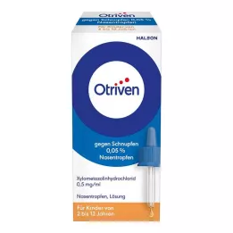 OTRIVEN Gotas nasais 0,05% para crianças, 10 ml