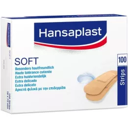 HANSAPLAST Tiras macias 19x72 mm, 100 unidades