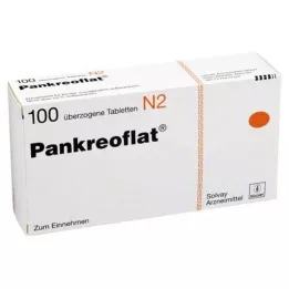 PANKREOFLAT comprimidos revestidos, 100 unidades