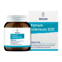FERRUM SIDEREUM D 20 comprimidos, 80 unidades