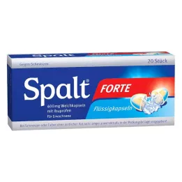 SPALT cápsulas moles fortes, 20 unidades