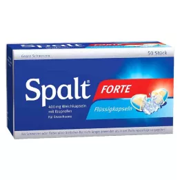 SPALT cápsulas moles fortes, 50 unidades
