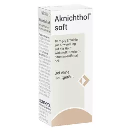 AKNICHTHOL emulsão macia, 30 g