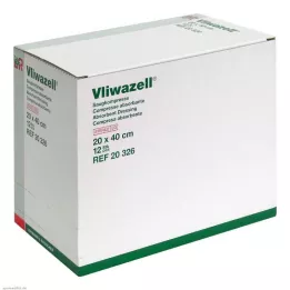 VLIWAZELL Compressas absorventes estéreis 20x40 cm, 12 unidades