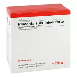 PLACENTA SUIS Ampolas Injeel forte, 100 unid