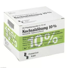 KOCHSALZLÖSUNG Solução de infusão concentrada a 10%, 20X10 ml