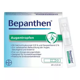 BEPANTHEN Colírio, 20X0,5 ml