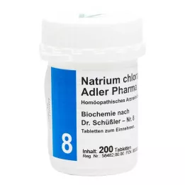 BIOCHEMIE Adler 8 clorato de sódio D 6 comprimidos, 200 unidades