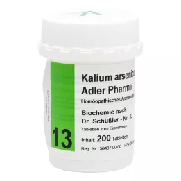 BIOCHEMIE Adler 13 Kalium arsenicosum D 12 comprimidos, 200 unidades