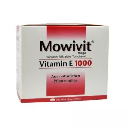MOWIVIT Vitamina E 1000 cápsulas, 100 unidades