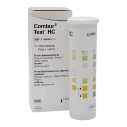 COMBUR 5 Tiras de teste HC 10 unidades