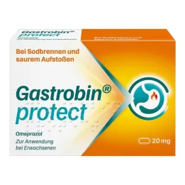 Gastrobin protege cápsulas duras de 20 mg, 7 unidades