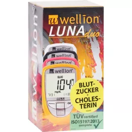 WELLION LUNAduo BZ-Conjunto de medição mg/dl rosa, 1 un