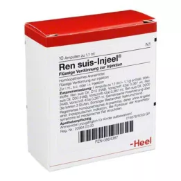REN ampolas suis Injeel, 10 unidades