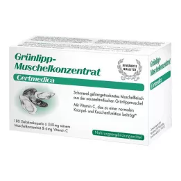 GRÜNLIPPMUSCHEL KONZENTRAT Cápsulas, 180 unidades