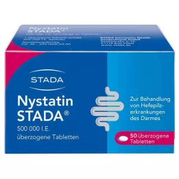 NYSTATIN STADA Comprimidos revestidos de 500.000 UI, 50 unidades