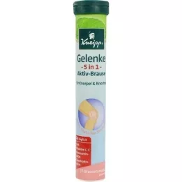 KNEIPP Comprimidos efervescentes ativos Joints 5 em 1, 15 unid