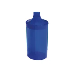 Copo com 2 tampas azul, 1ud
