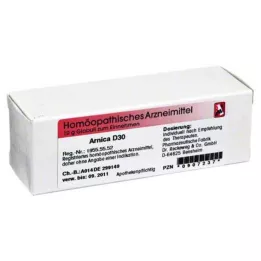 ARNICA D 30 glóbulos, 10 g