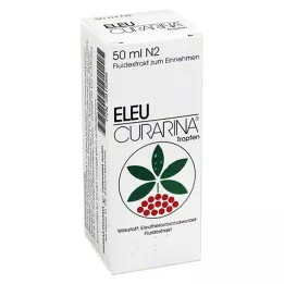 ELEU Gotas de curarina 1ml Extrato fluido de raiz de ginseng siberiano, 50 ml