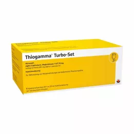 THIOGAMMA Frascos de injeção Turbo Set, 5X50 ml