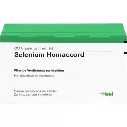 SELENIUM HOMACCORD Ampolas, 50 unid