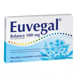 EUVEGAL Balance 500 mg comprimidos revestidos por película, 40 unidades
