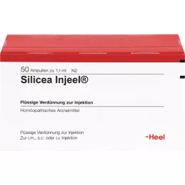 SILICEA INJEEL Ampolas, 50 unid