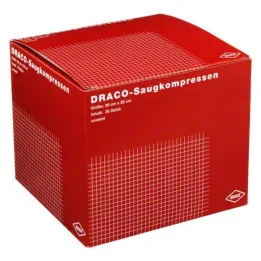 Compressas de sucção não estéreis 20x2, 30 unid