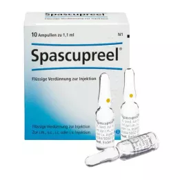 SPASCUPREEL Ampolas, 10 unidades