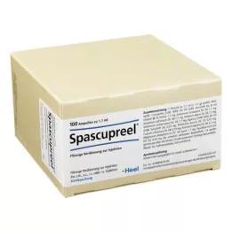 SPASCUPREEL Ampolas, 100 unidades