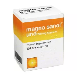 MAGNO SANOL cápsulas uno 245 mg, 50 unidades