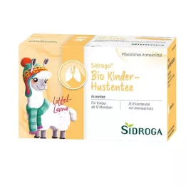 SIDROGA Sacos de filtro de chá orgânico para tosse infantil, 20X1,5 g