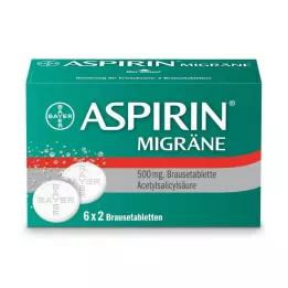 ASPIRIN MIGRÄNE Comprimidos efervescentes, 12 unidades