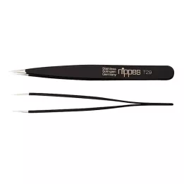 NIPPES Pinça cosmética, pontiaguda, aço inoxidável n.º 729, 1 peça